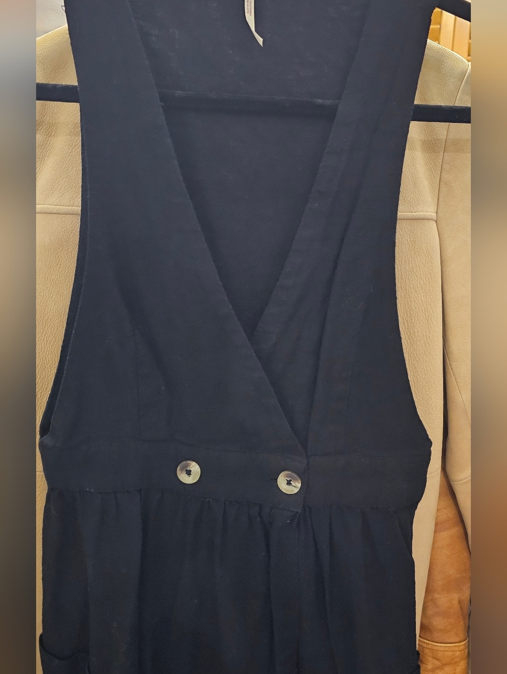 Free People Black Wrap Dress. Size XS. - Picture 7 of 9